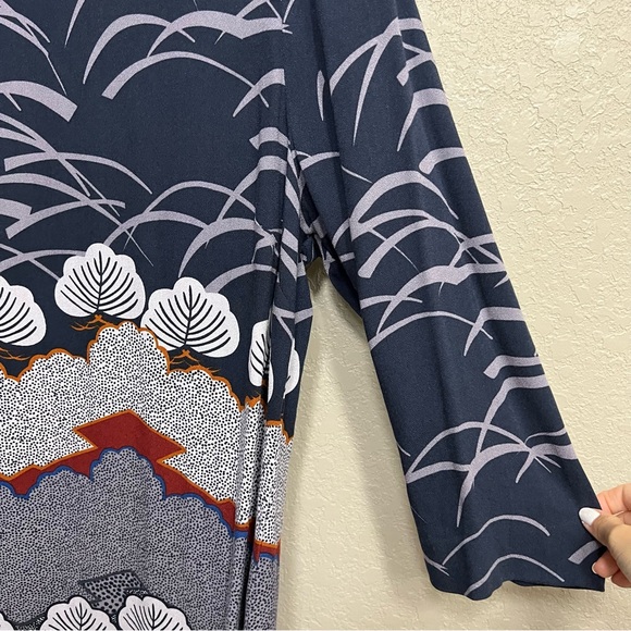 White Stuff Avery Tunic Multi artsy 3/4 sleeves dress UK14 US10 - Picture 7 of 12